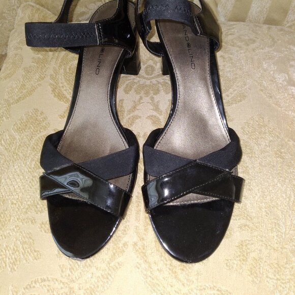 Elegant Black High Heels Sandals, Bandolino, Size - 8 M - Picture 4 of 7